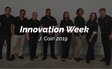 Innovation Week J. CAIN 2019